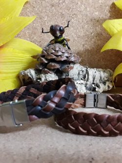 Pulseras cuero
